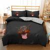 Dropshipping Duvetcover 2pcs Pillowcase 2-3pcs Bedclothes AU Queen 210x210 Bedding Cover Set Cartoon Animal Double Single Bedset