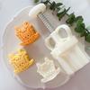 Dragon Head Chinese Cake Stamp Traditional Chinese Cake Mold with Cute Pattern for Festive Celebraation