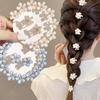 Women Girl Mini Hair Claws Flower Alloy Cute Hairpin Kids Sweet Hair Accessories Spring Clip