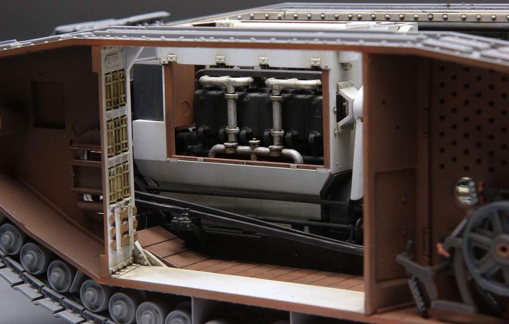 Meng Model 1/35 British Heavy Tank Mk.5 Male Plastic Model MTS020