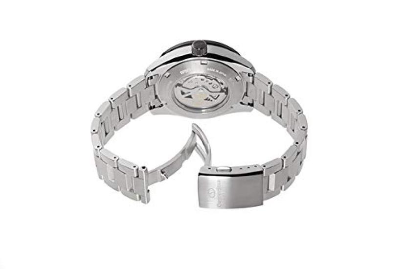 Orient Star RK-AV0A01B Men's Automatic Watch, Avant-Garde Skeleton, Mechanical, Made In Japan, with 2-Year Manufacturer's Warranty, Open Heart, Black
