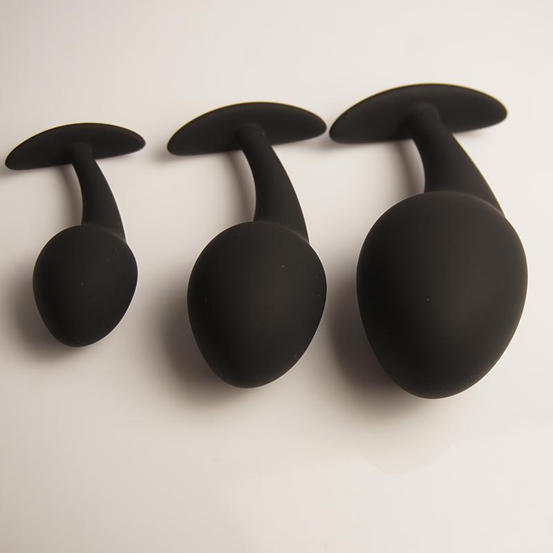 Silicone Anal Dilator Dildo Sex Toys,But Butt Plugs,Tadpole Shape Analplug Buttplug Butplug,Anus Ass Training Trainer ,Analsex