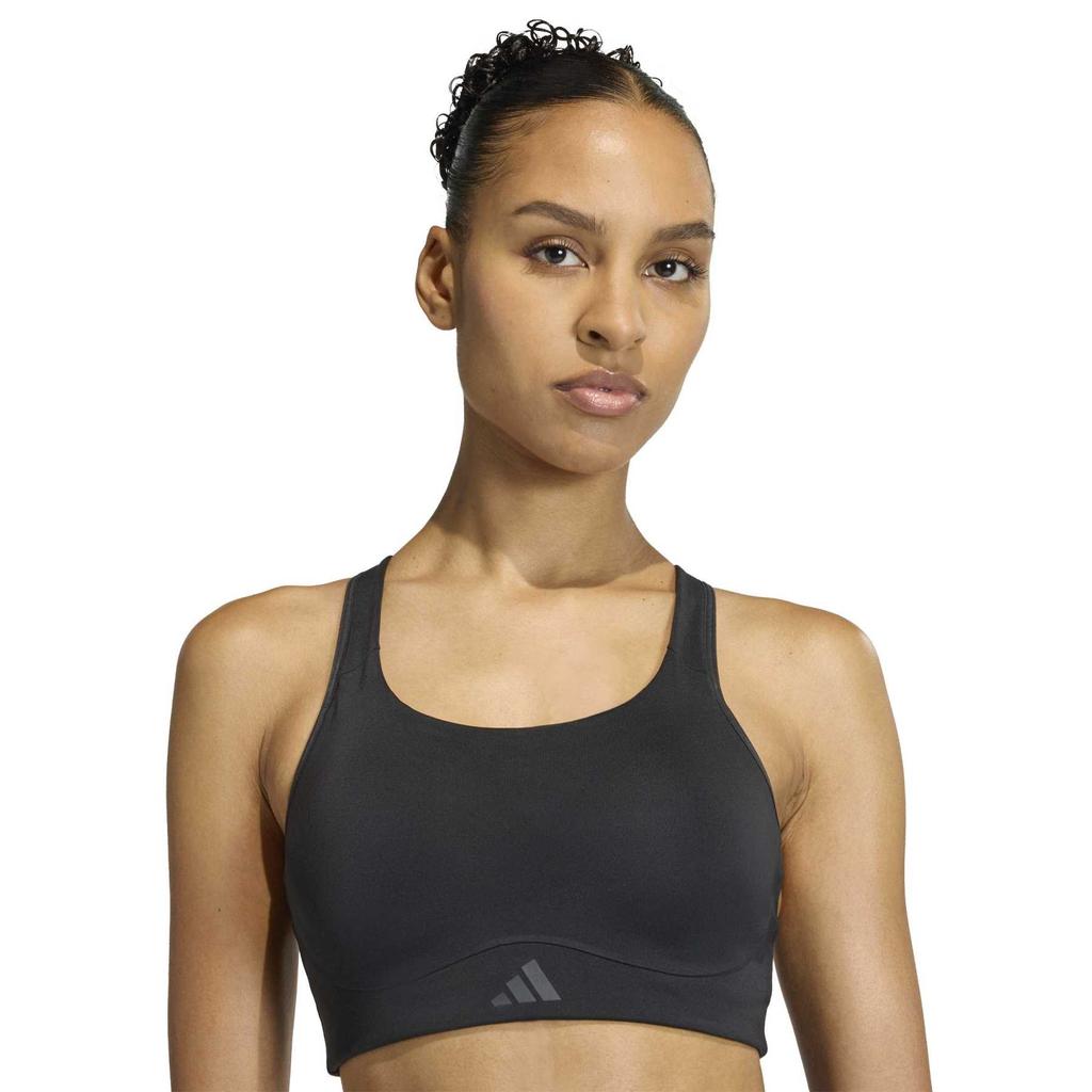 Women's adidas OPTIME WORKOUT sports bra black JN6896 r S AB