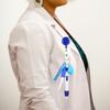 5-in-1 Badges Reels with Marker, Multicolor Ballpoint Pen and Light for Nurse Doctor, Retractable Badges Reels Holder