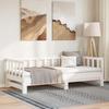 VidaXL Daybed with Trundle Bed, Sofa Bed, Guest Bed Frame, Living Room Interior Guest Bed, 836160