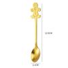 Christmas Spoon Stainless Steel Christmas Tree Tea Spoon For Home, Xmas Coffee Spoon Dinner Forks Dessert Spoon Stirring Spoon