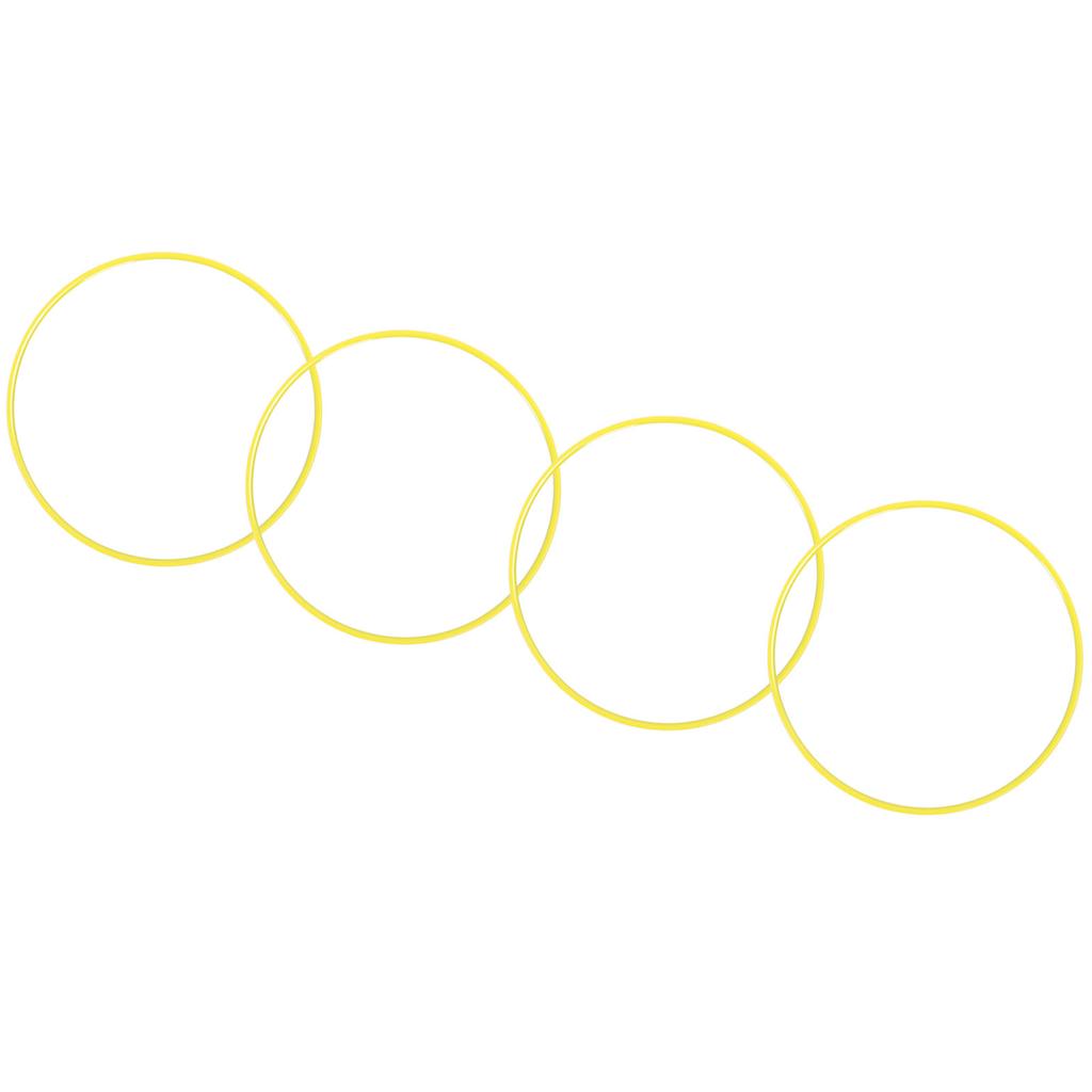 4 Bucăți Protector Jantă Roată Protecție Zgârieturi Autoadeziv Protecție Jantă Roată Inele Decorative Universale pentru Butuc 18 Inch Galben