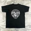 Mens and Womens Matching Printed Pure Cotton TShirt with Loose Design and Oversized Trendy Sleeve Style