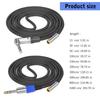 6.35mm To 3.5mm Headphone Adapter TRS 6.35mm Male To 3.5mm Female 1/8 To 1/4 Stereo Adapter for Amplifiers Guitar Piano