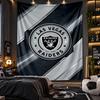 Wandbehang Tapisserie Las Vegas Raiders Drucktuch für Wohnzimmer Schlafzimmer Heimdekoration