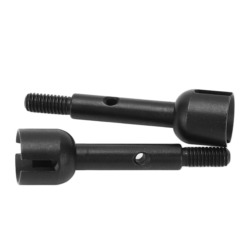 2 Stück RC Hinterradachse Eisen Reibungsreduzierung Hinterradantriebskupplung RC Zubehör für ZD Racing Schwarz