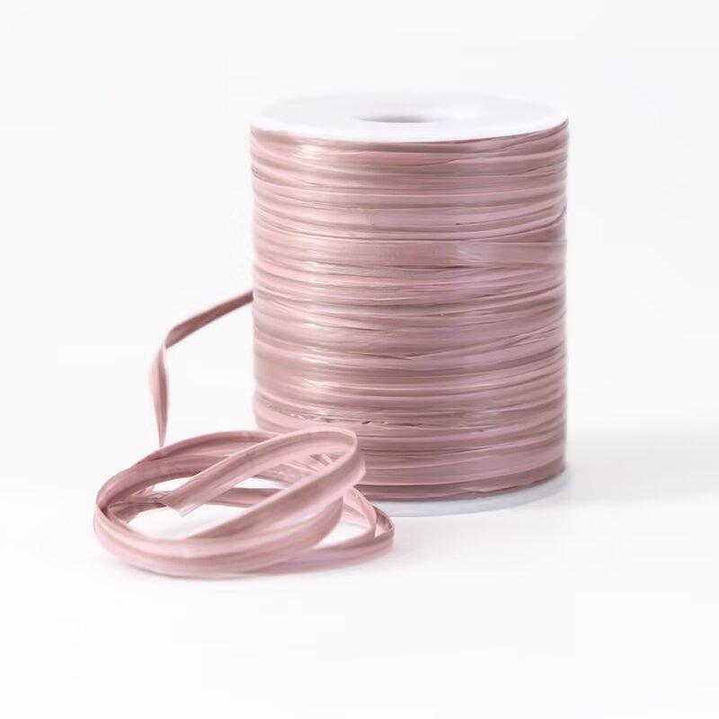 120m/roll Polyester Fiber Thread For Knitting Crocheting Multicolor Grass Thread Sunhat Beach Bag 50g