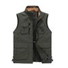 Fishing Vest Men's Multi-pocket Frock Vest Summer Outdoor Leisure Photography Overalls
