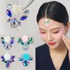 Colorful Face Body Rhinestone Stickers 3D Children Gem Stickers Forehead Tattoo Stickers  Kids