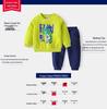 2023 Spring Cute Cartoon Print Casual Set for Kids