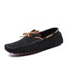 Fashion Summer Mens Suede Loafers Outdoor Non-Slip Lightweight Casual  Walking Shoes Breathable Soft Bottom for Daily Walking Lazy Shoes