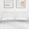 vidaXL Headboard Simple Design Pure White 160 Cm In Synthetic Leather 42007306