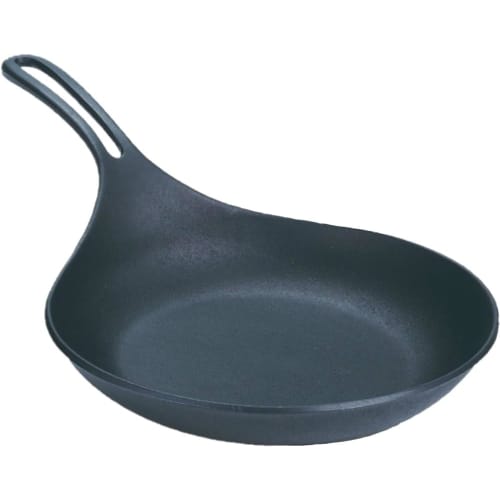 Iwachu Omelette 24, Black Finish, Inner Diameter: 23.5cm, Induction Compatible, Nanbu Ironware, Frying Pan, 24601