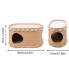 DoubleDecks Cats House Sleeping Bed Scratchproof Sleeping Bed Tunnel