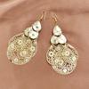 Trendy Leaves 2022 Earings Bohemia Metal Tassel Earrings Long Earring Women Irregular Sexy Girls Jewelry Fashion Punk