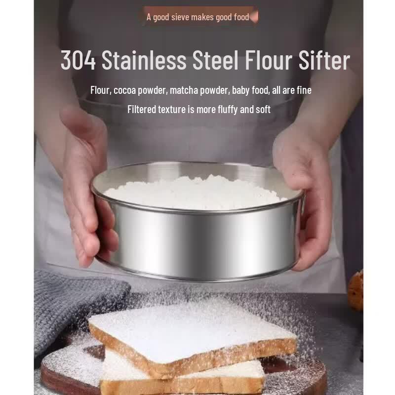 SIVIR Stainless Steel Baking Flour Sieve