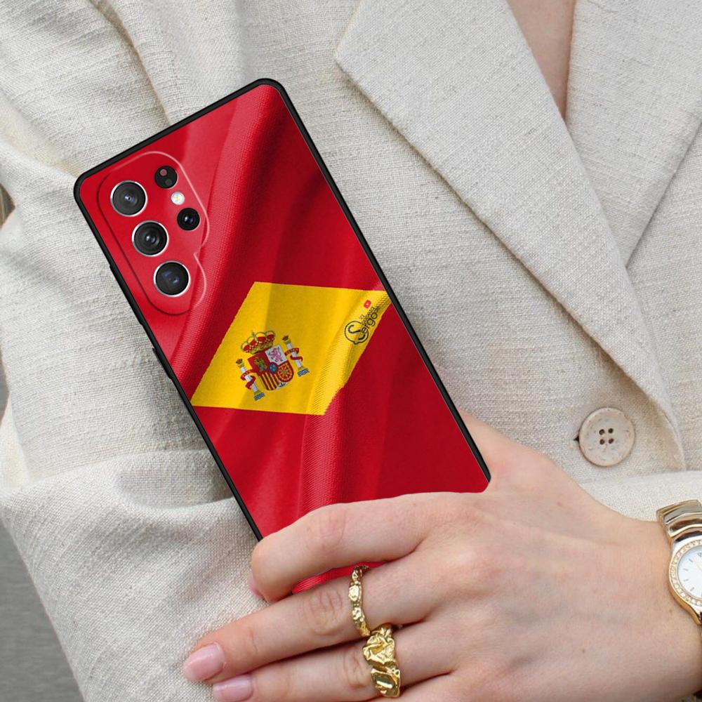 Espana Spanish Coat of Arms Cell Phone Case for Samsung Galaxy S26 Ultra S25 S24 S23 S22 S21 S20 Note10 Cover