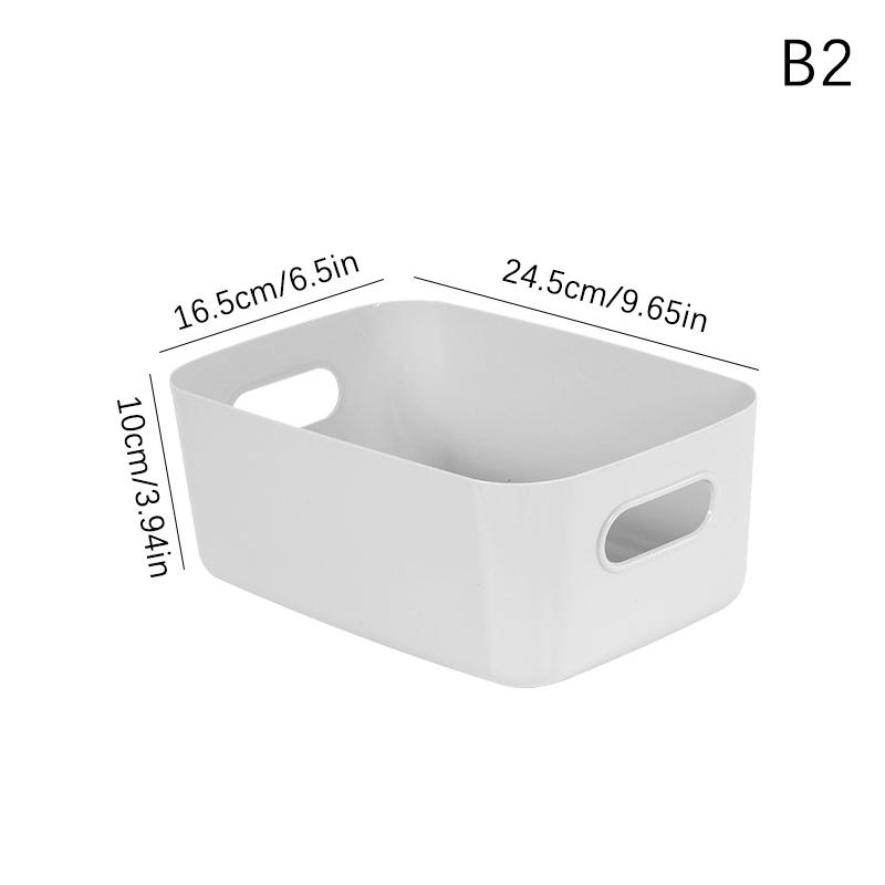 Desktop Storage Box 3 Sizes Large Capacity Cosmetic Makeup Tools Storage Box Stationery Underwear Card Phone Case Storage Box