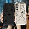 Flugrouten Soft Case Handyhülle für Samsung Galaxy A12 A13 A71 A72 A73 A35 A36 A15 A16 A26 A32 A53 A54 A33 A34 A22 A23 A51