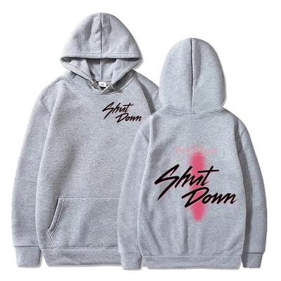 Shut Down Kpop Hoodie Fun Jisoo Lisa Rose Jennie Loog Comic Men's Winter Warm Fashionable and Trendy Gift Hoodie