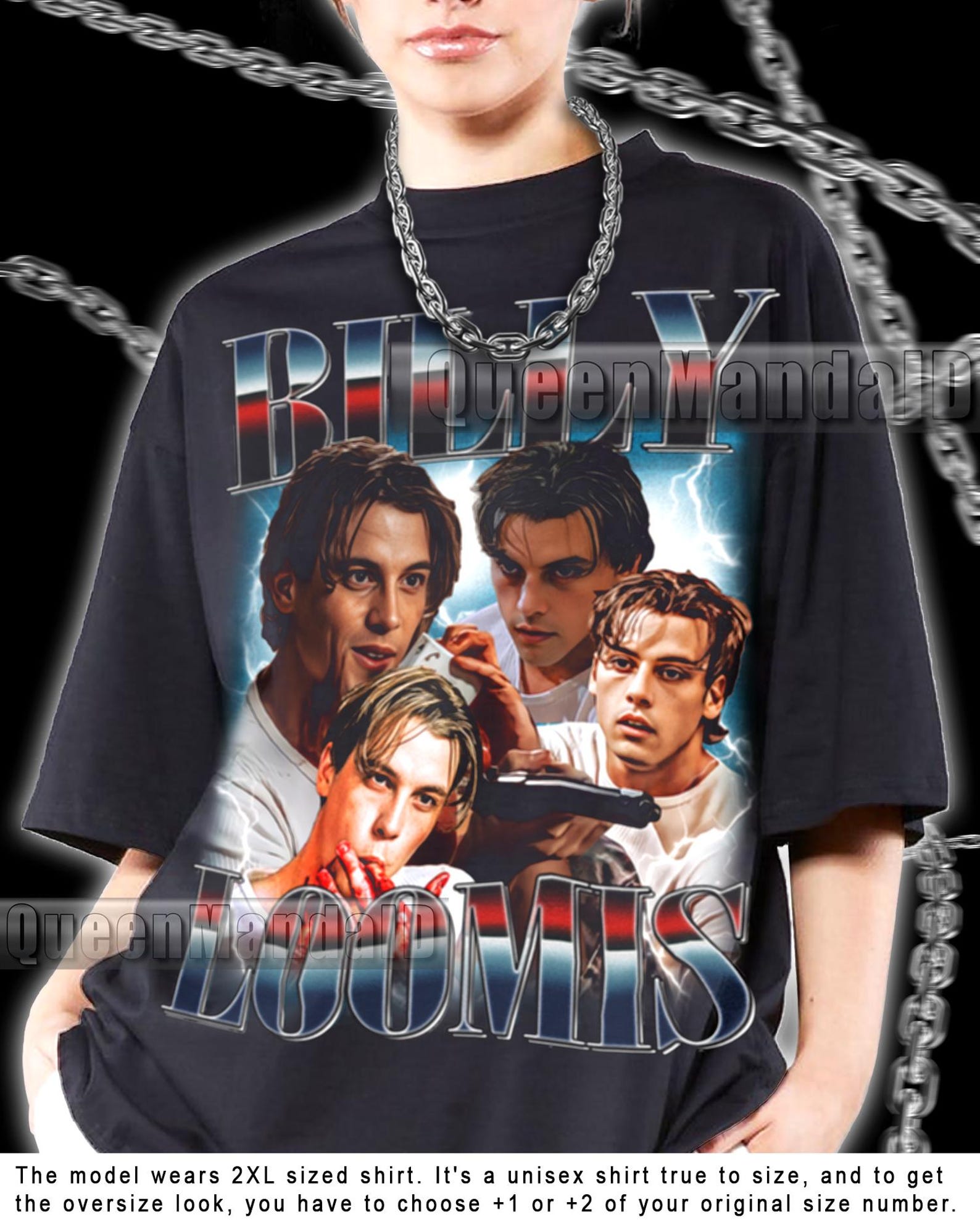 Billy Lomis 90s Style Retro Fan Tee Unisex Shirt PK315 2XL
