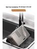 Multifunctional Kitchen Knife & Utensil Holder - Countertop & Wall-Mountable Storage Rack