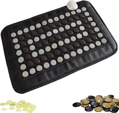 Jade & Tourmaline Infrared Heating Pad for Back Pain Relief (24"x16")3 Heat Levels, Far Infrared Therapy for Muscles & Joints