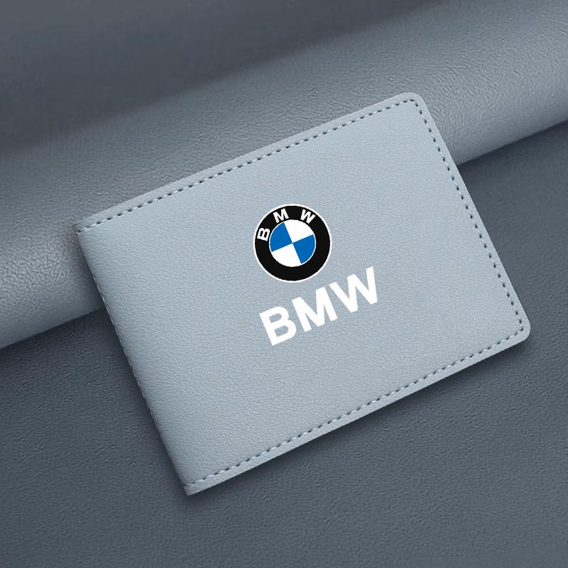 Ultra-Thin Car Driver License Bag ID Card Leather Cover For BMW X1 X2 X3 X5 X4 X6 X7 G30 G20 G32 G11 G12 F40 F30 F20 F10 F34 F07 msvc59