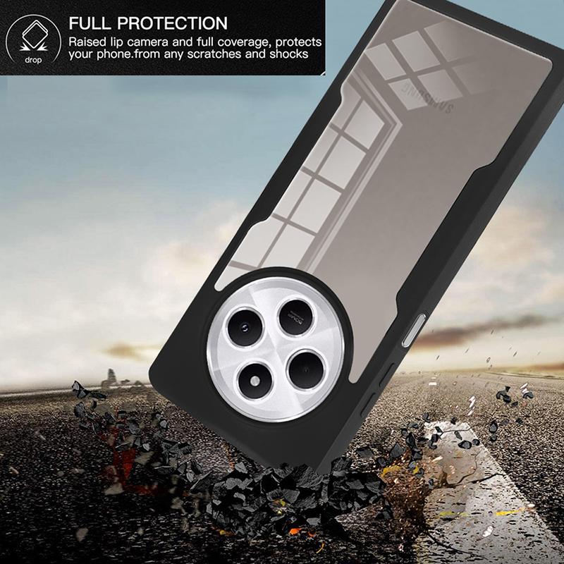 Funda Transparente de Protección Completa 360 para Redmi A1 A2 A3 9A 9C 9I 9T 10 10A 10C 11A 12 12C 13C 14C Cubierta Antigolpes de Doble Cara