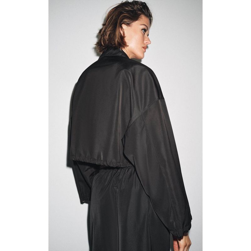 Zbzr New Fall Women's Clothing Fashion Wind Fashion Elegant Lapel Long Sleeve Short Coat 8481065 800