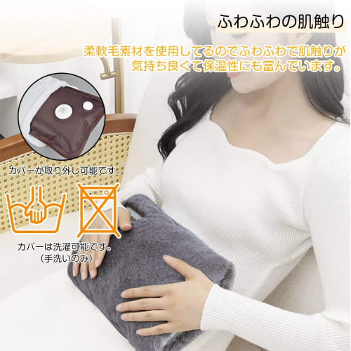 LINECY Rechargeable Hot Water Bottle with Heat Storage, Eco-Friendly Design, Fast Charging, Cold Weather Protection, Energy-Saving, 6-Layer Explosion-