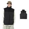 Vest Men's Thickened Winter Korean Version Cotton Vest Stand-up Collar Youth Warm and Velvet Men's Outer Cotton Vest