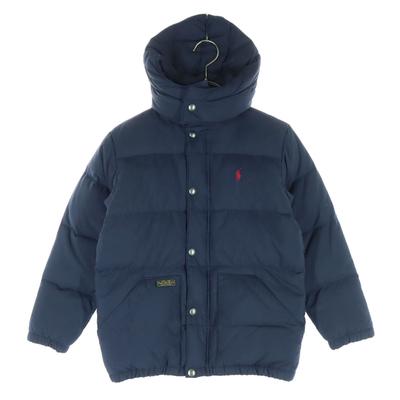 Kosmetické produkty Polo od Ralph Lauren Bunda s dlouhým rukávem Péřová 140 Námořnická Modrá Dětská Použitá