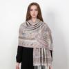 Pashmina Shawl Lady Wrap Warm Winter Scarves Design Print Female Foulard Cotton Stoles Scarf