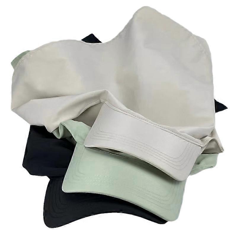 Delicate Self Tie Turban Baseball Caps Adjustable Size Hat Cycling Climbing Travel Summer Hat for Girl Woman Sunproof  Black
