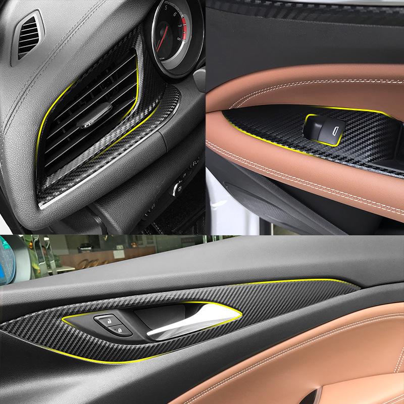 Buick Regal 2017-2021 Interior Anti-Kick Pads & Gear Decoration Stickers