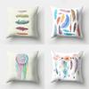 45X45Cm Feather Pillowcase Bohemia Dreamcatcher Polyester Cushion Cover Sofa Living Room Car Waist Pillow Cases Home Decoration