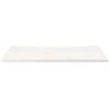 Desk Top, White, 100X50X2.5 Cm, Solid Pine Wood