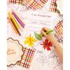 xo, Fetti Thanksgiving Paper Coloring Tablecloth - 9' x 4.5' | Fall Holiday Party Decorations, Friendsgiving Tablescape, Give Thanks Arts & Crafts,