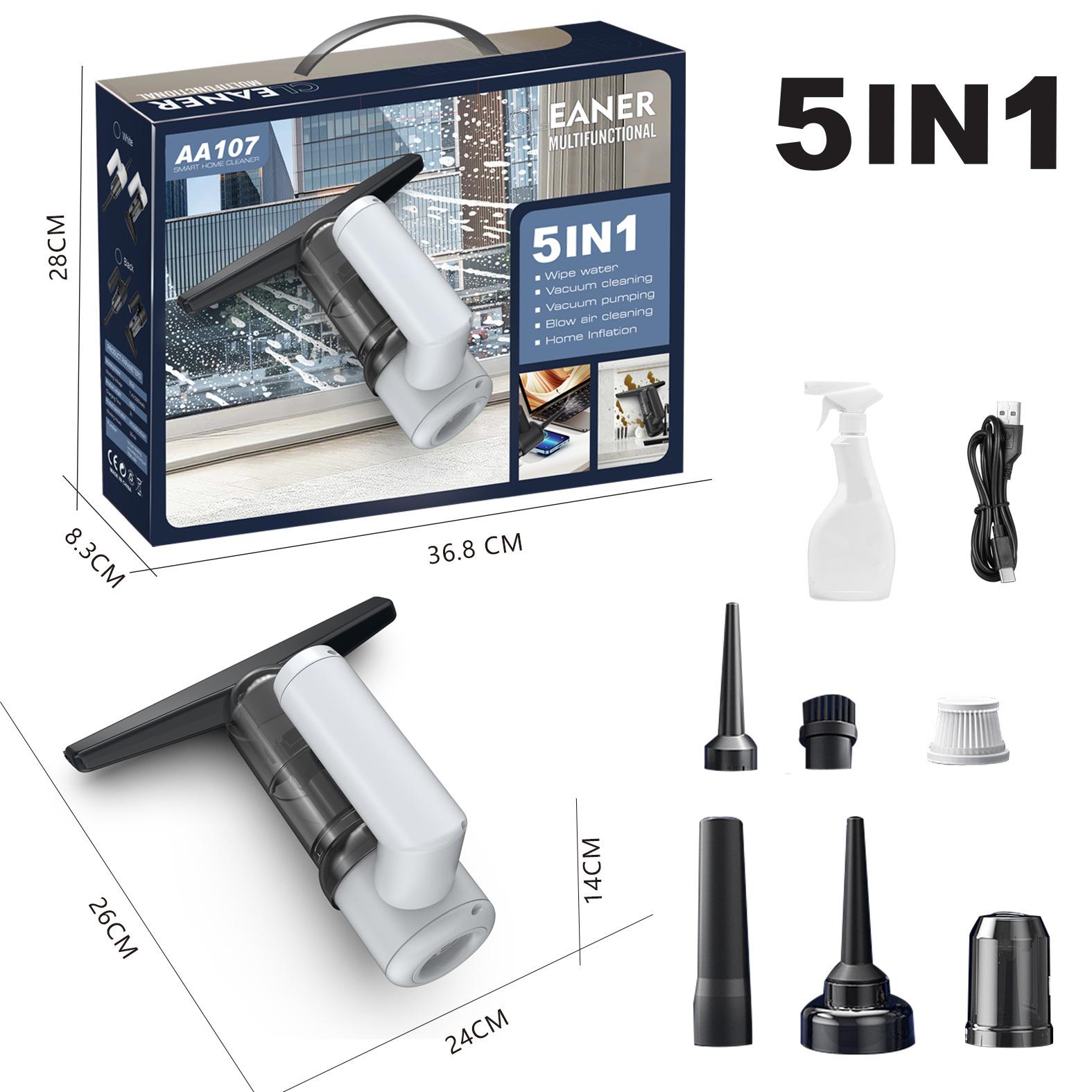 

Трансграничный пятифункциональный пылесос инструмент для всасывания воды с окон автомобильный бытовой всасывание выдувание вакуумная экстракция фиолетовый