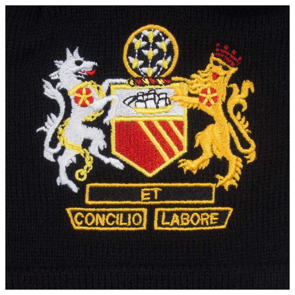 Fan Originals Manchester Crest Bobble Beanie