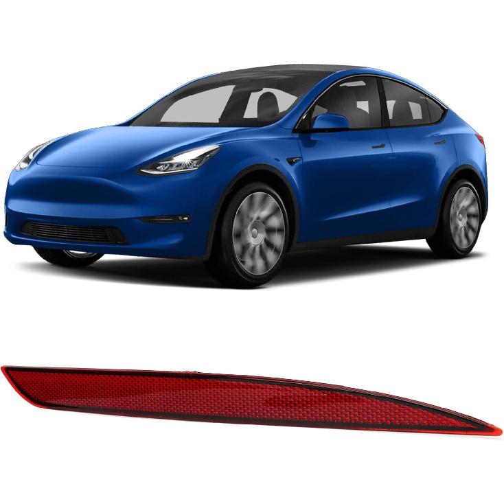 

Red Marker Lights Lens Trim for 2020 to 2023 , Rear Bumper Reflector Red Lens Car Tail Reflector Light Replacement for Right Side 1034343 00 C