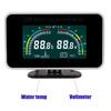 Multiple Combinations Car LCD Digital Gauge Oil Pressure Voltmeter Water Temperature Fuel Level Oil Temperature Meter For 12V