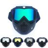 Snow Winter Sports Ski Snowboard Mtb Retro Full Face Mask Shield Glasses Goggles