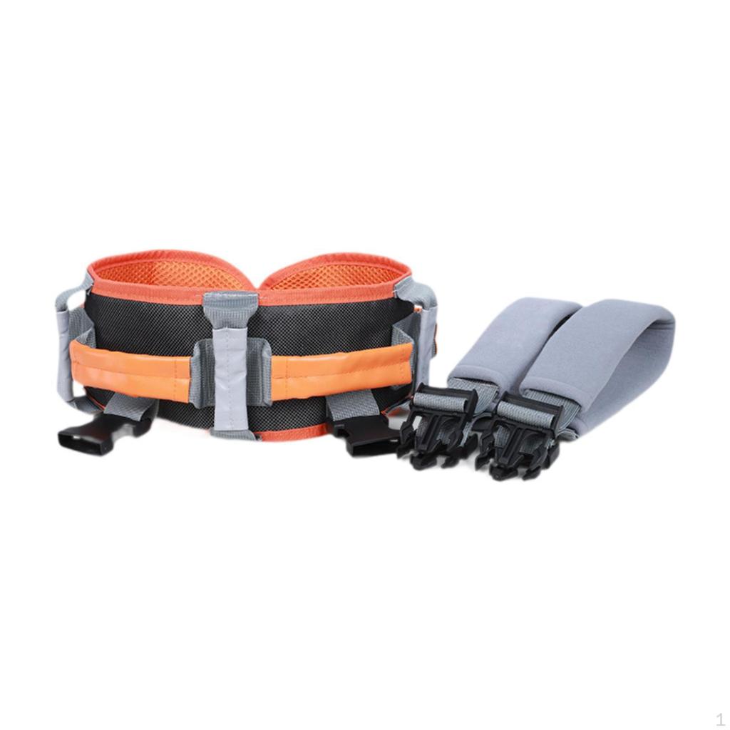 Gait Belt Adjustable Size Upgraded with Handles for Patient Injured Seniors